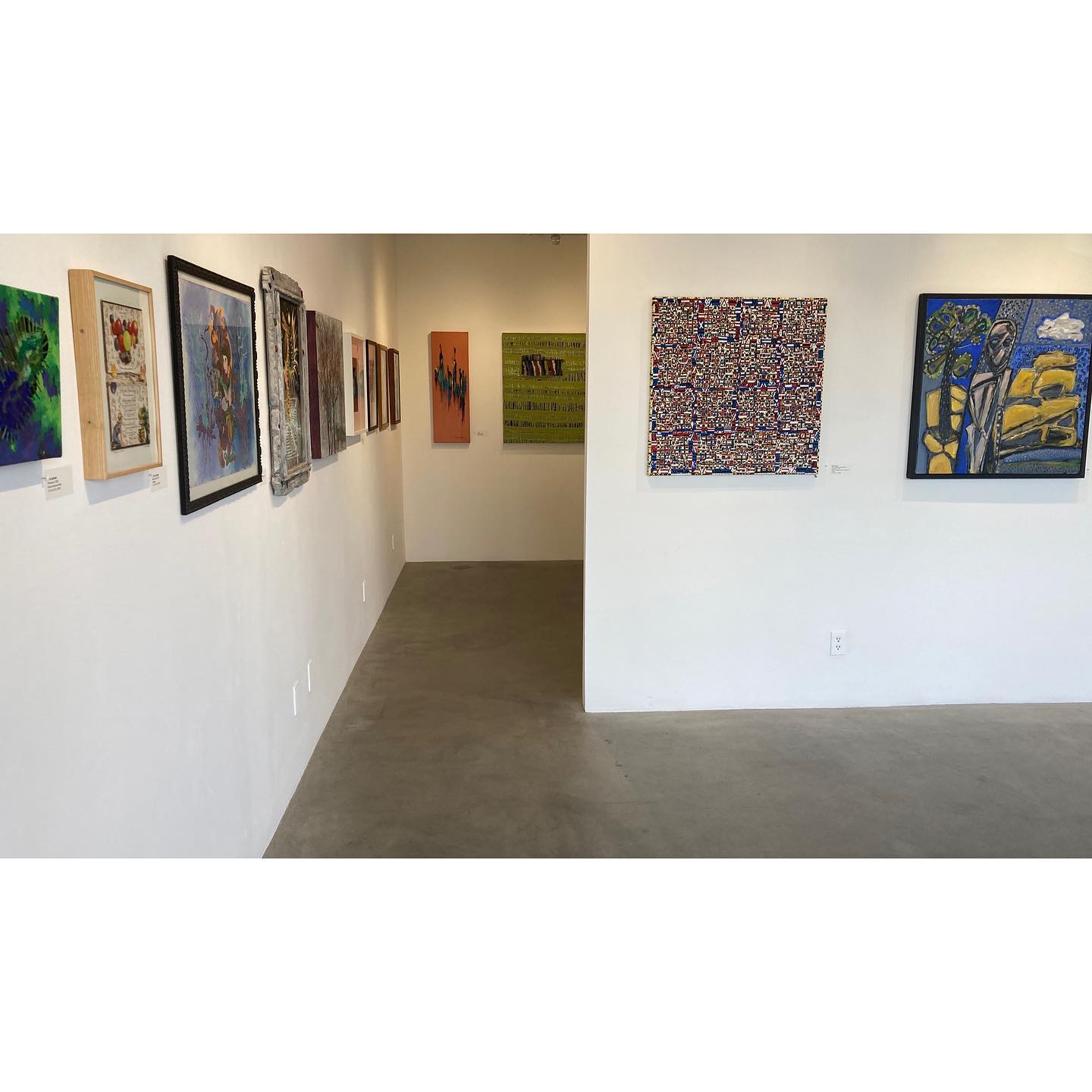 Gallery exhibition at Joshua Tree Art Gallery